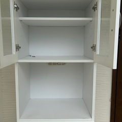 ⭐️食器棚⭐️ホワイト⭐️1〜2人用の画像