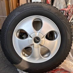スタッドレスタイヤ　ブリザックホイール付きの画像