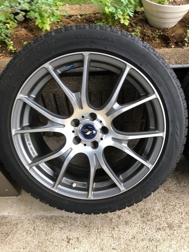 weds BRIDGESTONE アルミホイール　スタッドレスタイヤ