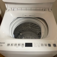 2025年製 Hisense 5.5kg 洗濯機  の画像