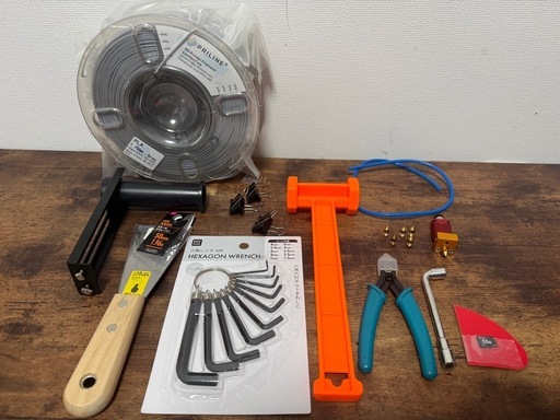 Creality Ender-3 初代 3Dプリンター／消耗品新品交換済・付属品あり・未開封PLA1kg付・すぐ使えます Creality Ender-3 初代 3Dプリンター／消耗品新品交換済・付属品あり