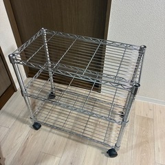 メタルラック キャスター付き