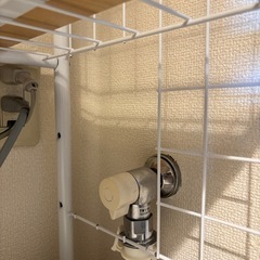 【1/15まで引取り限定】伸縮式洗濯収納ラックの画像