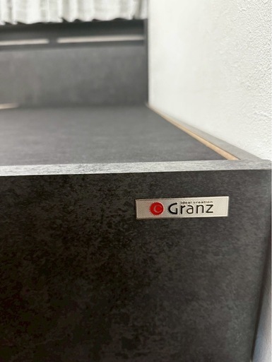 【Granz（グランツ） ベッドフレーム ダブルサイズ フレームのみ】