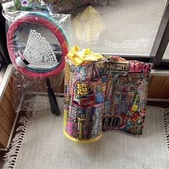 バトミントン　& 花火　セット　新品の画像