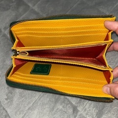 新品　風水金運長財布の画像