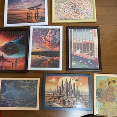 100均で購入パズルの画像