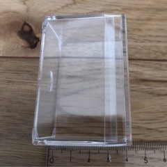 透明プラスチックケース(40x60xH40)①50個の画像
