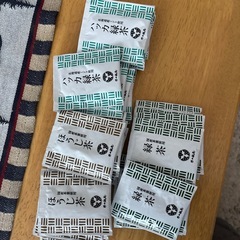 バリスタコーヒー用カプセル2個とほうじ茶・ハッカ緑茶・緑茶セットの画像