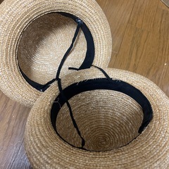 中古　鴻池学園幼稚園　夏帽子２つの画像