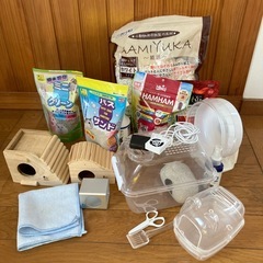 ハムスター飼育セットの画像