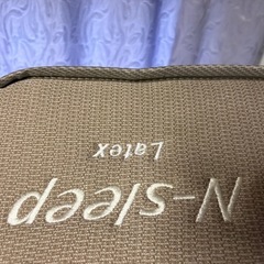 ニトリダブルベットフレーム&マットレスの画像