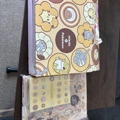 ミスド去年の福袋ポケモン（ファイル、マイバック、バスタオル、手帳の画像