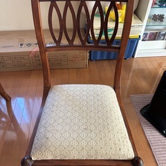 ダイニングテーブル　椅子　セット売りのみの画像