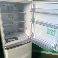 近隣配達無料　三菱 冷蔵庫 MR-C34C-W 335Lの画像