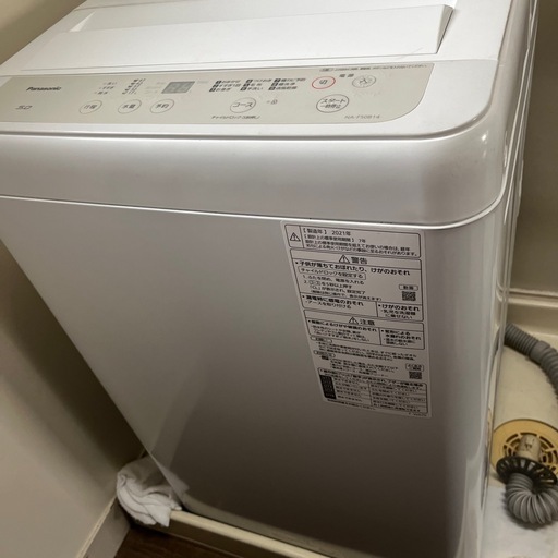 決定済2021年パナソニック全自動洗濯機