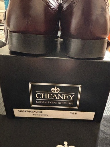 革靴 CHEANEY TOMORROWLAND