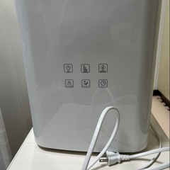 【中古品／多少の価格相談も可】モダンデコ SUNRIZE ハイブリッド式加湿器 JXH002-WHの画像