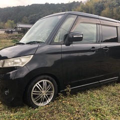 スズキ　H22 パレットSW　ターボ　車検2年付き　ローダウン　①の画像