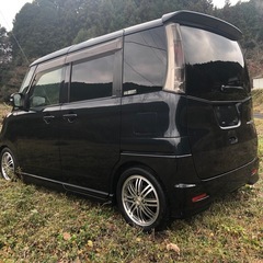 スズキ　H22 パレットSW　ターボ　車検2年付き　ローダウン　①の画像