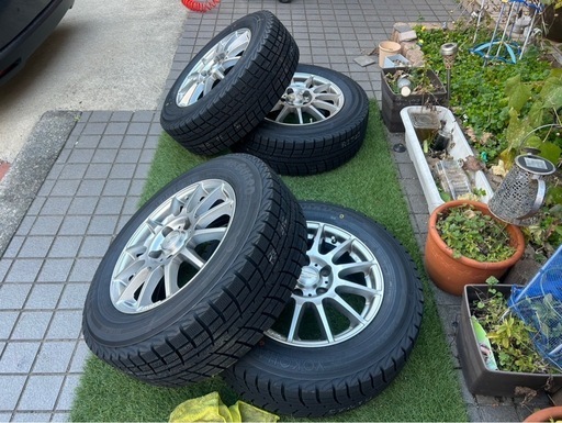 タイヤ新品 スタッドレス ホイールセット 195/65R15