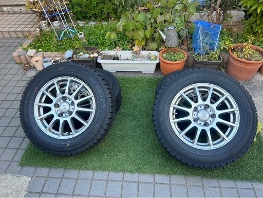 タイヤ新品 スタッドレス ホイールセット 195/65R15