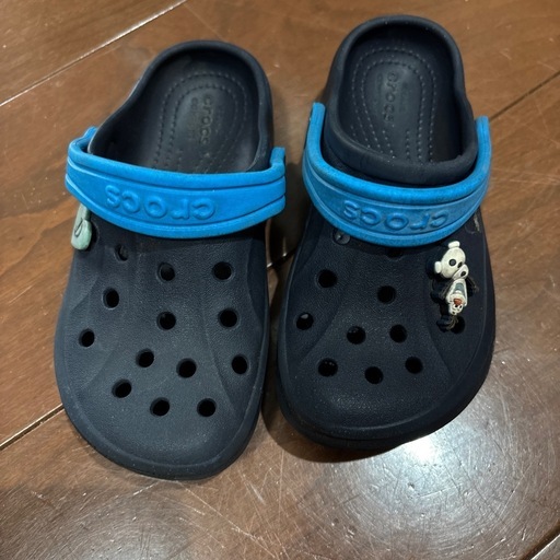 中古】おまけつきクロックス18センチ (janet) 瀬田のキッズ用品《子供