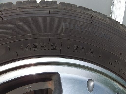 145R12(６PR)　ホンダバモス