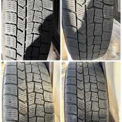 ダイハツムーブコンテカスタム  スタッドレスタイヤ4本の画像