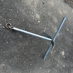 値下げ錨　イカリ　船舶　約80センチの画像