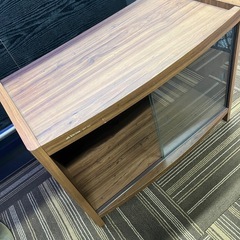 レトロ調 テレビ台 木製 昭和モダン アンティーク風の画像