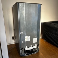 無料　完動　冷蔵庫:AQUA AQR-16F(S) 2017年製の画像