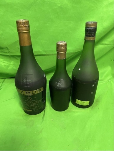 COGNAC CAMUS NAPOLEON コニャック カミュ ナポレオン ブランデー 【未開栓品・古酒 】3本セット