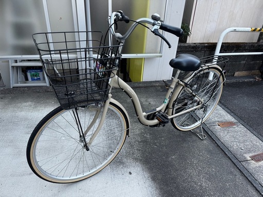 26インチ自転車通学用 (たかのっち。) 静岡の自転車の中古あげます