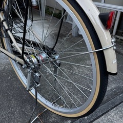 26インチ　自転車　　通学用の画像