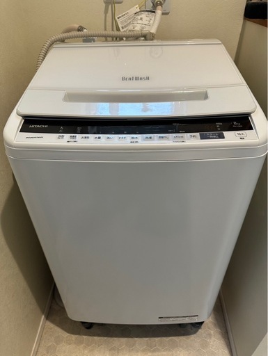 【1/14-16受取限定値下げ】ビートウォッシュ洗濯機8kg/BW-V80E 