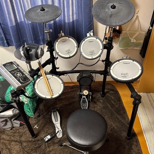 Roland V-Drums TD-9 カスタム 全面メッシュパッド仕様 /  電子ドラム