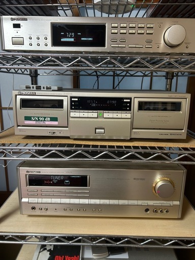 Pioneer オーディオセット(アンプ、Tape、Phono)