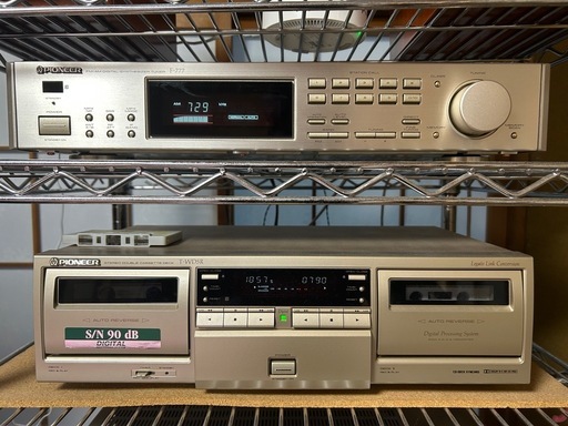 Pioneer オーディオセット(アンプ、Tape、Phono)