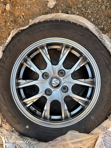 軽自動車スタッドレスタイヤホイール付き