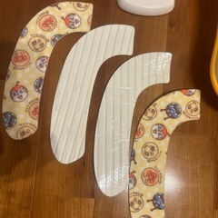 1月20日まで1000→800円値下げ中　数回使用のみ　アンパンマン　補助便座　スタンド　マット付きの画像