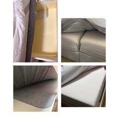 (179,960円)IKEA NORDLI 収納ベッド＋ÅKREHAMNマットレス｜3年使用｜直接引き取りの画像
