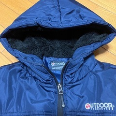 フード付ダウンジャケットの画像