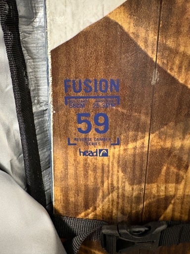 HEAD FUSION スノーボード トップ バインディング付き スノーボード