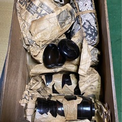 江戸中期頃？木箱に入った古い漆器①の画像