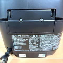 日立 炊飯器 5.5合 圧力&スチームIH 蒸気カット RZ-V100GM K フロストブラック 八代目儀兵衛 監修 日本製 大火力 沸騰鉄釜 ふっくら御膳の画像