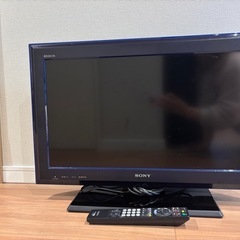 SONY 26型　リモコンあり