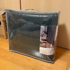 ①YAMAZEN ホットカーペット3畳相当　+ ②ホットカーペット用カバー ともに新品の画像