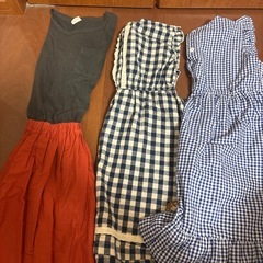 【中古】120センチワンピース7着セット