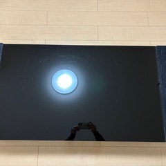 センターテーブル　ローテーブル　高級　モダン　木製　ブラック【値引き交渉可】2/7.8限定で20%オフにしますの画像